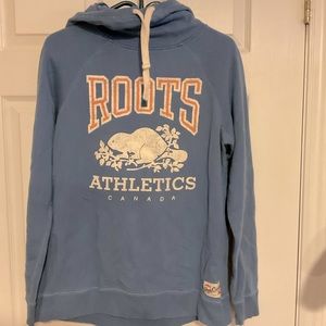 Light blue roots hoodie